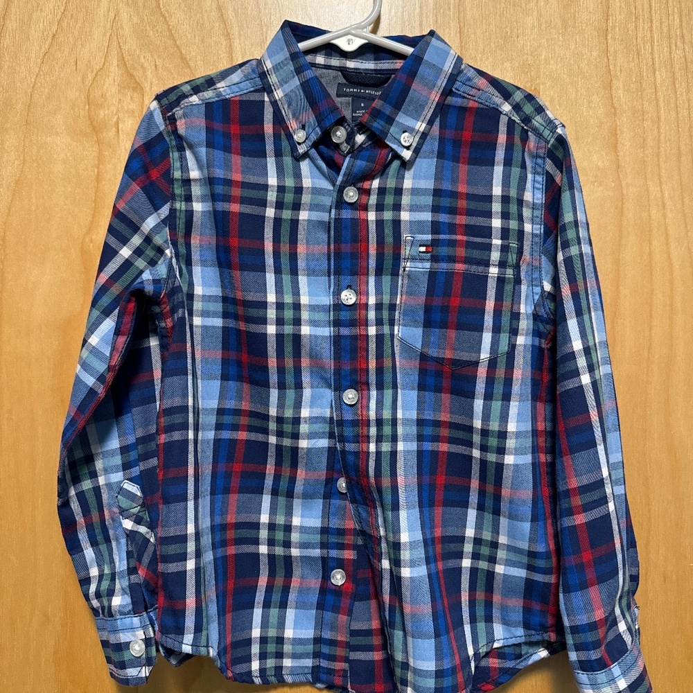Boys Tommy Hilfiger button down shirt